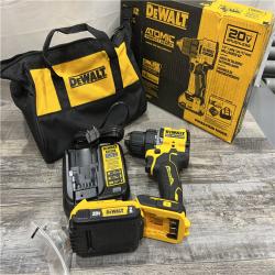 AS-IS DeWalt ATOMIC COMPACT SERIESâ„¢ 20V MAX* Brushless Cordless 1/2 in. Drill/Driver