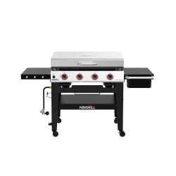 Phoenix Location NEW Nexgrill Daytona 4-Burner 36 in. Propane Gas Griddle in Black with Stainless Steel Lid 720-1058