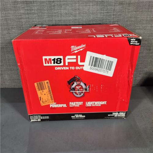 HOUSTON LOCATION - AS-IS (APPEARS LIKE NEW) Milwaukee M18 FUEL 18V Lithium-Ion Brushless Cordless 7-1/4 in. Circular Saw (Tool-Only)