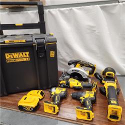 AS-IS Dewalt 20-Volt MAX ToughSystem Lithium-Ion 6-Tool Cordless Combo Kit