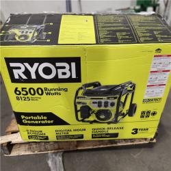 Dallas Location - As-Is RYOBI 6,500-Watt Gasoline Portable Generator