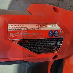 HOUSTON LOCATION - AS-IS Milwaukee 2841-20 18V Cordless Gen II 16 Gauge Angled Finish Nailer (Tool Only)