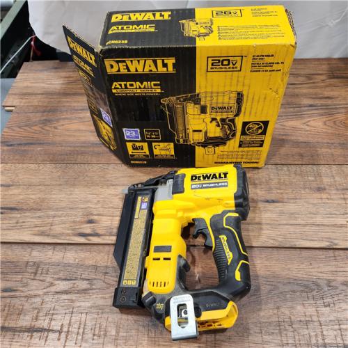 AS-IS DeWalt 20-Volt MAX Lithium-Ion Brushless Cordless 23-Gauge Pin Nailer (Tool-Only)