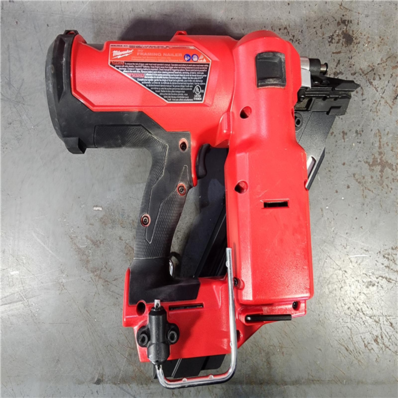 HOUSTON LOCATION - AS-IS M18 FUEL 3-1/2 in. 18-Volt 30-Degree Lithium-Ion Brushless Cordless Framing Nailer (Tool-Only)