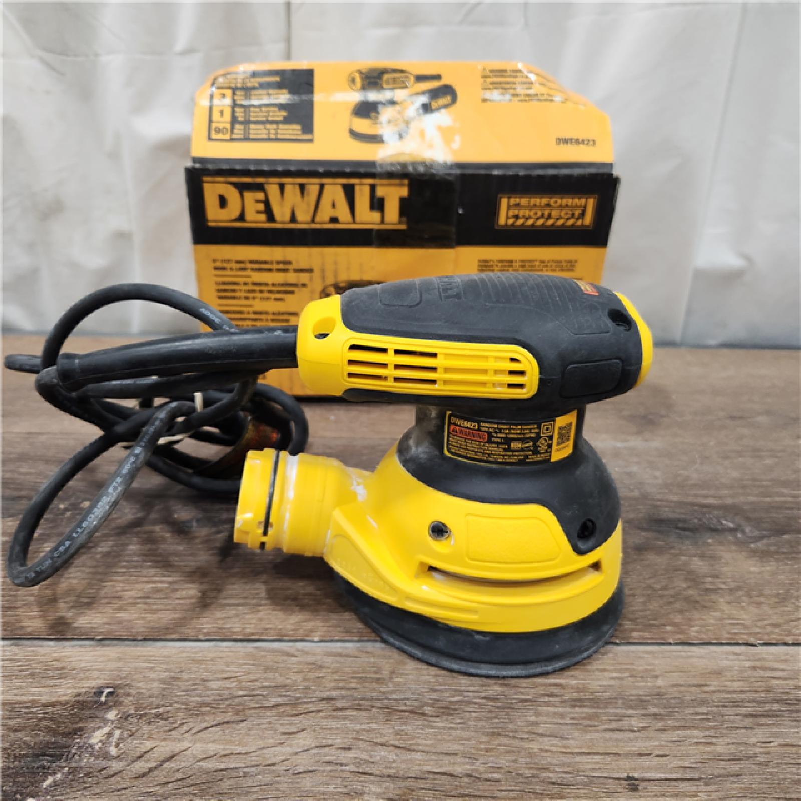 AS IS DEWALT 3 Amp Corded 5 in. Variable Speed Random Orbital Sander