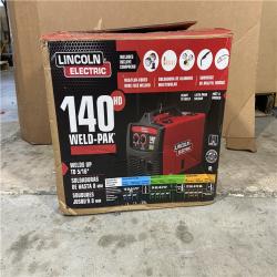 HOUSTON LOCATION Lincoln Electric 140 amp weld pak 140hd