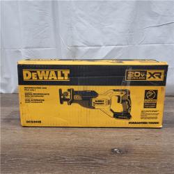 AS-IS DEWALT 20V MAX XR Cordless Brushless Reciprocating Saw (Tool Only)