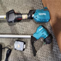 HOUSTON LOCATION - AS-IS Makita-XRU12SM1 18V LXT Lithium-Ion Brushless Cordless String Trimmer W/ BATTERY & CHARGER