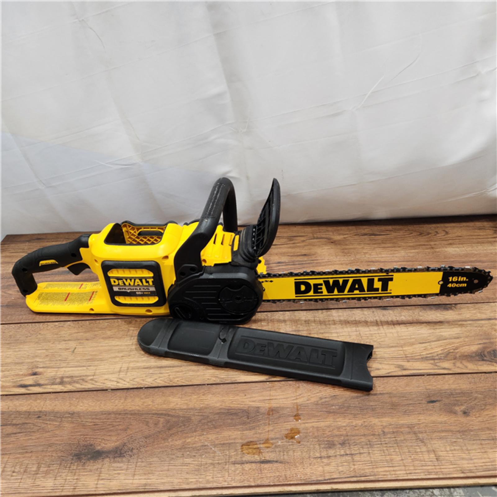 AS-IS DEWALT DCCS670B 16in Chainsaw 60V MAX - Tool Only