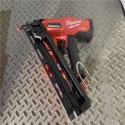 Houston location AS-IS Milwaukee 2839-20 M18 FUEL 15 Ga. 18 Volt Brushless Angled Finish Nailer