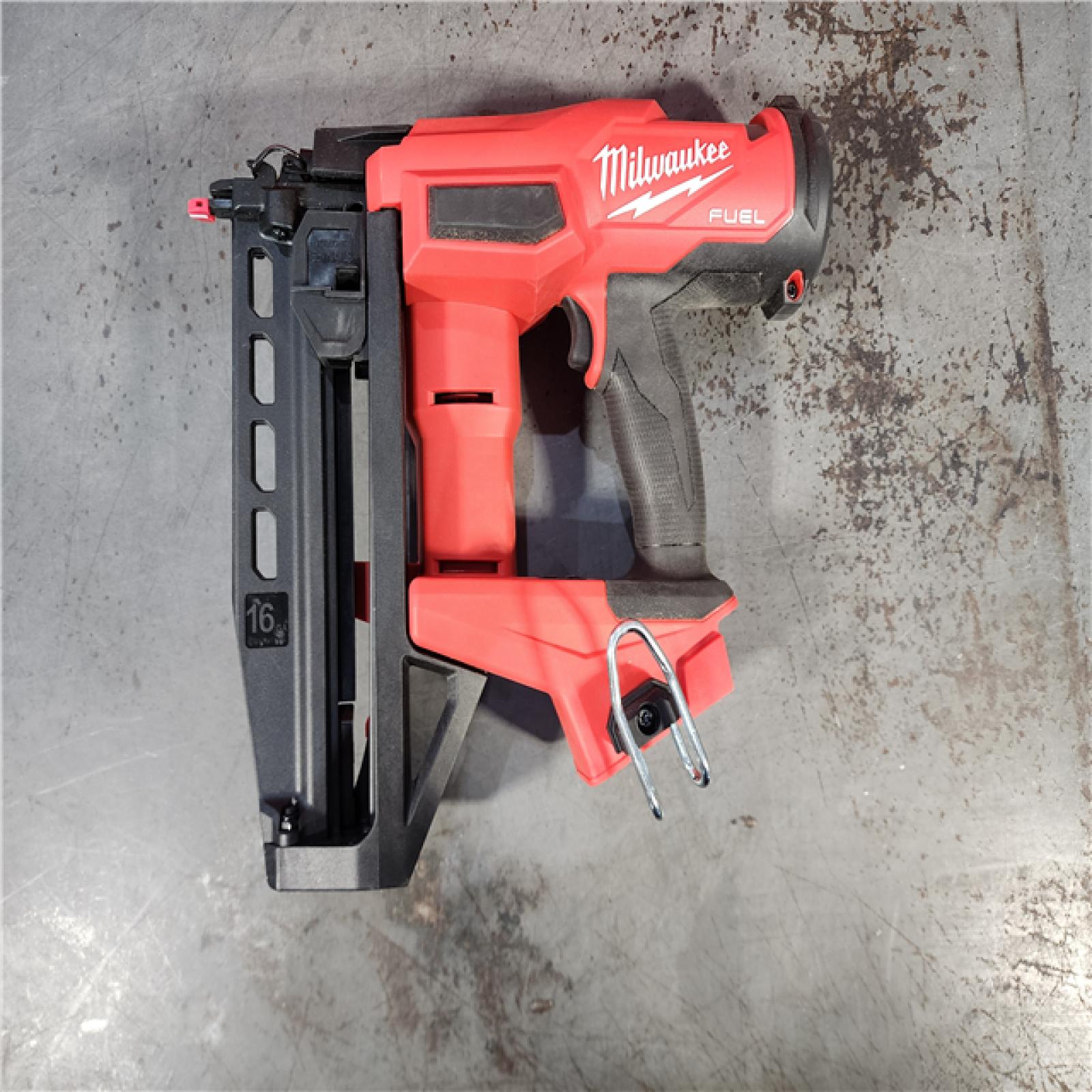 HOUSTON LOCATION - AS-IS Milwaukee Tool Cordless Finish Nail Gun 18 V 3020-20 (TOOL ONLY)