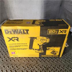 Houston location AS-IS New in Box DEWALT DCN681D1 20V 18Ga Stapler Kit