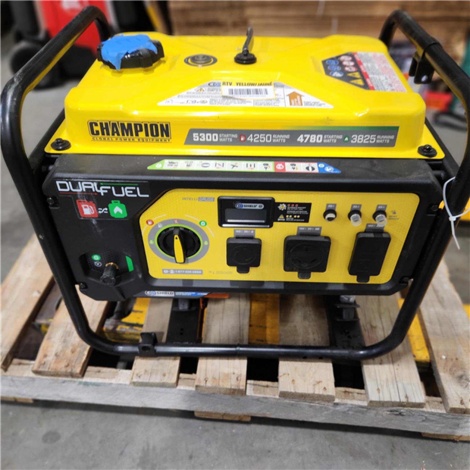 Dallas Location - As-Is Champion Power Equipment 5300/4250-Watt Gasoline Portable Generator