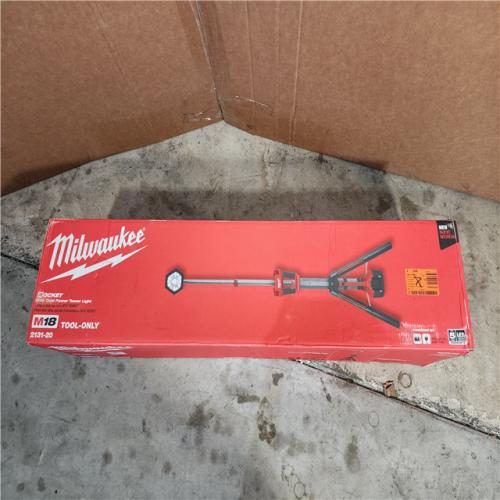 HOUSTON LOCATION - AS-IS Milwaukee M18 18V Cordless Rocket Dual Power Tower Light (Tool Only)