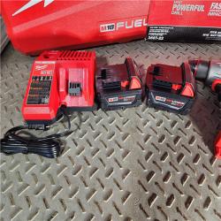 HOUSTON LOCATION - AS-IS M18 FUEL 18V Lithium-Ion Brushless Cordless Hammer Drill and Impact Driver Combo Kit (2-Tool) with 2 Batteries