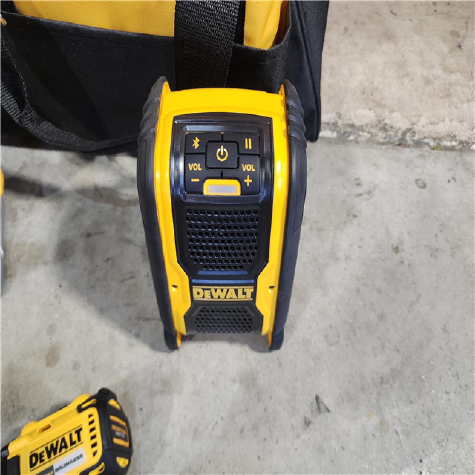 HOUSTON LOCATION - AS-IS (APPEARS LIKE NEW) DEWALT 20-Volt Max Lithium-Ion 10-Tool Cordless Combo Kit with Two 2.0 Ah Batteries, Charger and 2 Bags