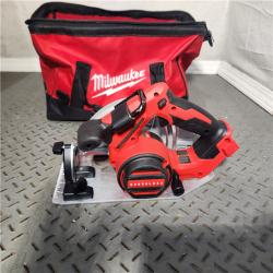 HOUSTON Location-AS-IS-Milwaukee 2992-22 18V M18 Lithium-Ion Brushless Cordless 2-Tool Combo Kit with 1/2 Hammer Drill/Driver and 7-1/4 Circular Saw 4.0 Ah APPEARS IN NEW Condition