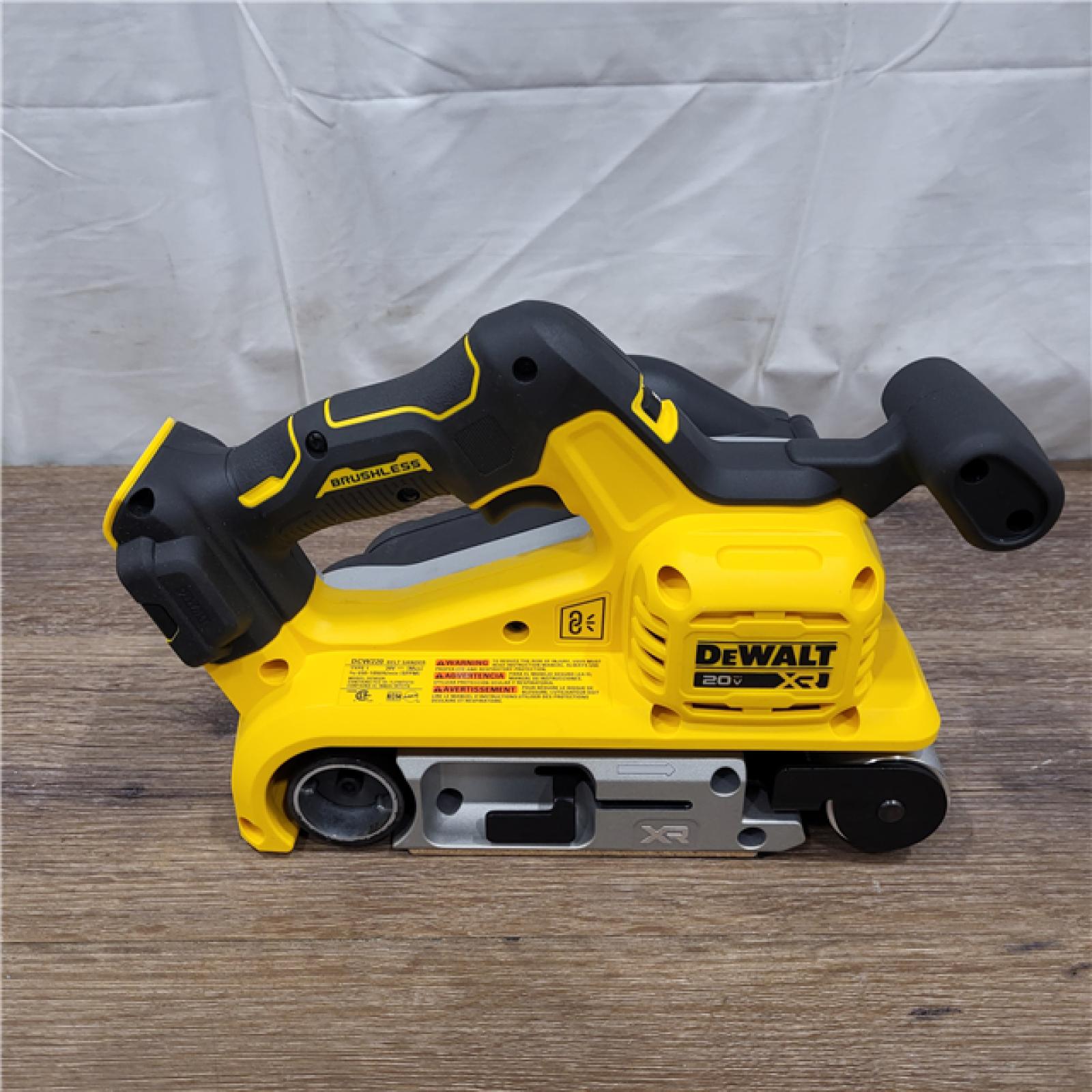 AS-IS DEWALT 20V MAX* XR Brushless Cordless Belt Sander