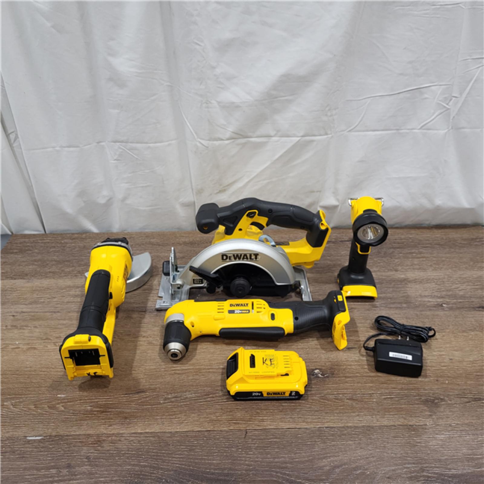 AS-IS Dewalt 20V MAX 9-Tool Power-Tool Combo Kit W/ Soft Case Including 2 Batteries & Charger