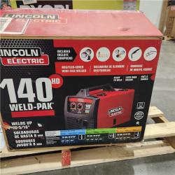 Dallas Location - As-Is Lincoln Electric Weld Pak 140 HD Wire-Feed Welder