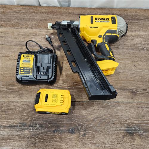 AS-IS DEWALT Plastic Collated Framing Nailer And Charger