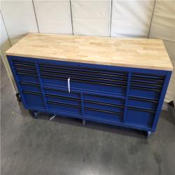 CALIFORNIA AS IS husky 84in 22 drawer mobile workbench