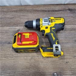 AS-IS Dewalt FLEXVOLT 20 Volt 1/2 in. Brushless Cordless Hammer Drill/Driver Kit (Battery & Charger)