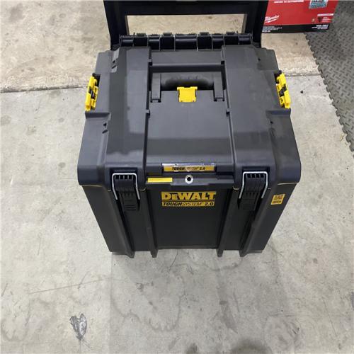 Houston location AS-IS DEWALT 20-Volt Lithium-Ion Cordless Combo Kit (6-Tool) with Tough System Case, Two 2.0 Ah Batteries and 4.0 Ah Battery