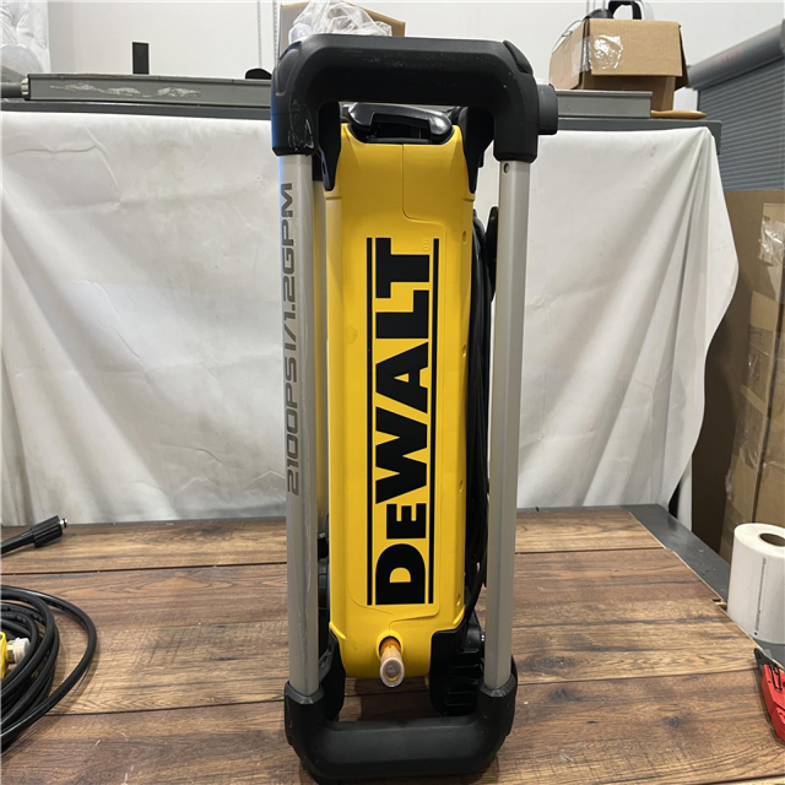 AS-IS DEWALT Electric Pressure Washer  2100 PSI  Jobsite Power Washer DWPW2100