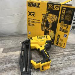 AS-IS DEWALT 20V MAX XR 16-Gauge Lithium-Ion Cordless Finish Nailer (Tool Only)