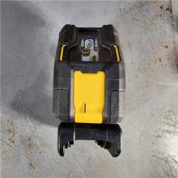 HOUSTON LOCATION - AS-IS 20V Green Cross Line Laser Level (Tool-Only)