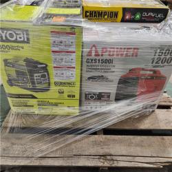 Dallas Location - As-Is Gasoline Powered Digital Inverter Generator (Lot Of 3)