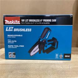 NEW! - Makita 18V LXT Lithium-Ion Brushless Cordless 6 in. Chain Saw (Tool Only)