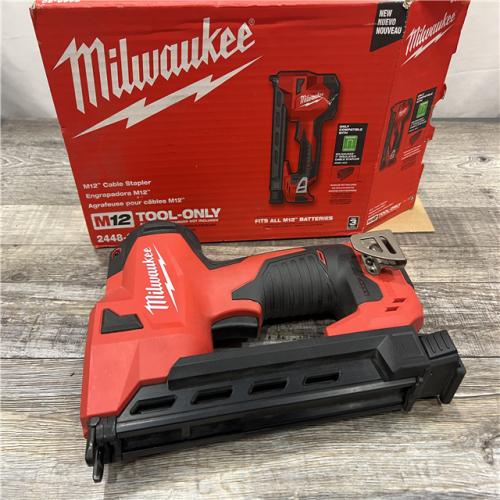 AS-IS Milwaukee M12 Cable Stapler