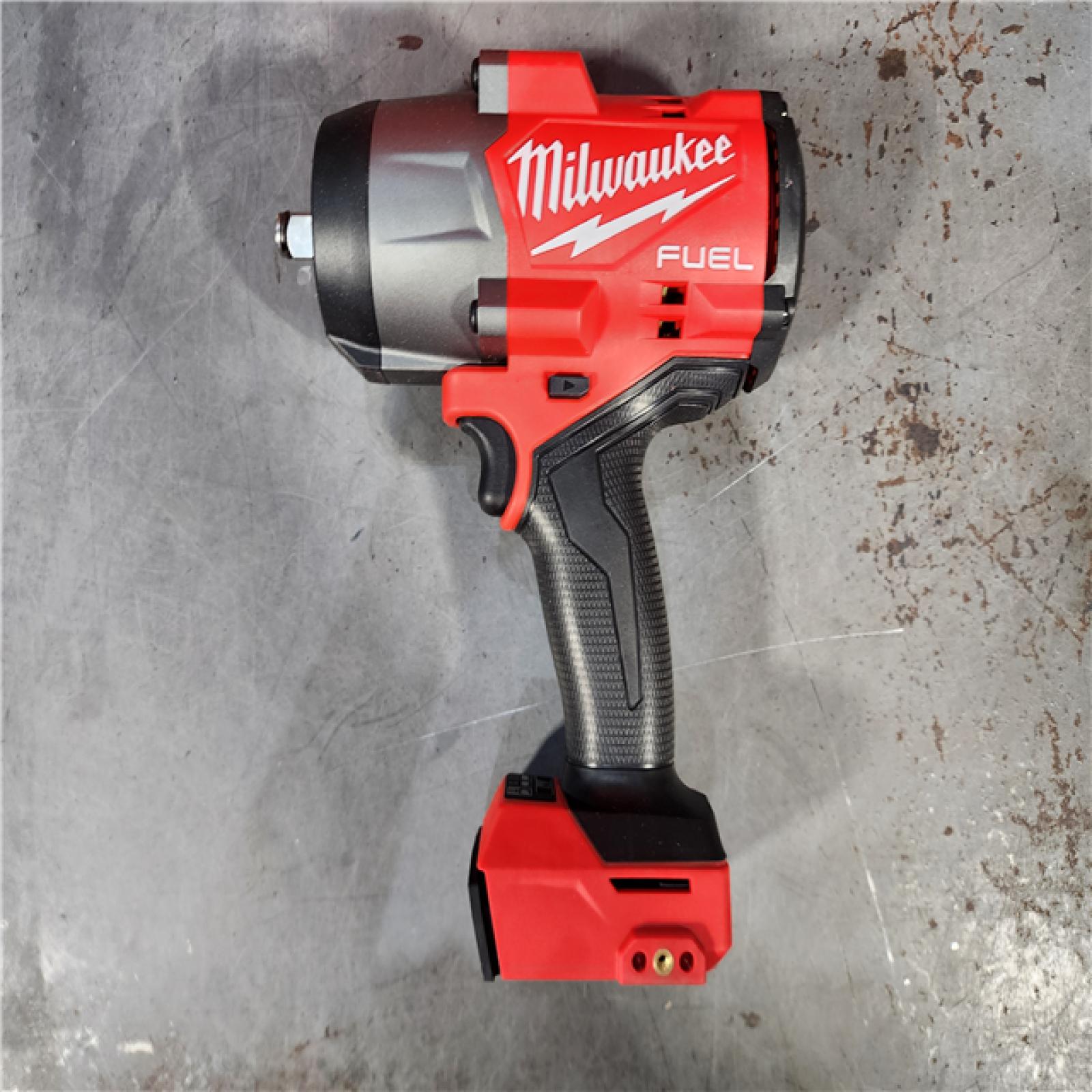 HOUSTON LOCATION - AS-IS (APPEARS LIKE NEW) Milwaukee M18 FUEL 18V Lithium-Ion Brushless Cordless 1/2 in. Impact Wrench with Friction Ring (Tool-Only)