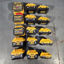 HOUSTON LOCATION - AS-IS DEWALT BATTERY PACK QTY - 15