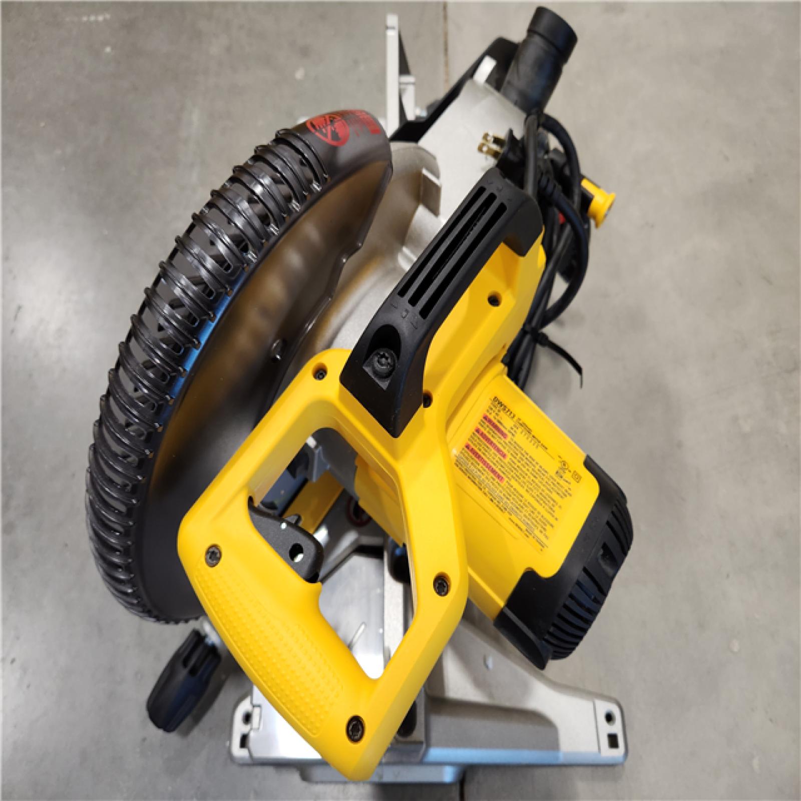 AS-IS DeWalt 15 Amps Corded 10 in. Single Bevel Compound Miter Saw