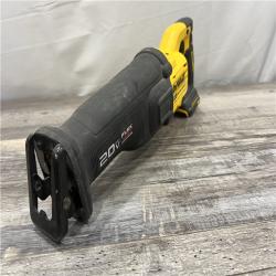 AS-IS DEWALT 20V MAX Lithium Ion Cordless Brushless Reciprocating Saw with FLEXVOLT ADVANTAGE (Tool Only)