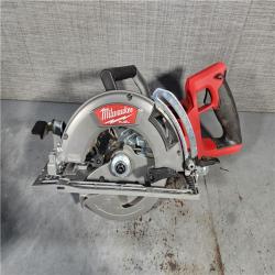 HOUSTON LOCATION - AS-IS Milwaukee 2830-20 Rear Handle Circular Saw M18 FUEL 7-1/4  Cordless Brushless Tool Only