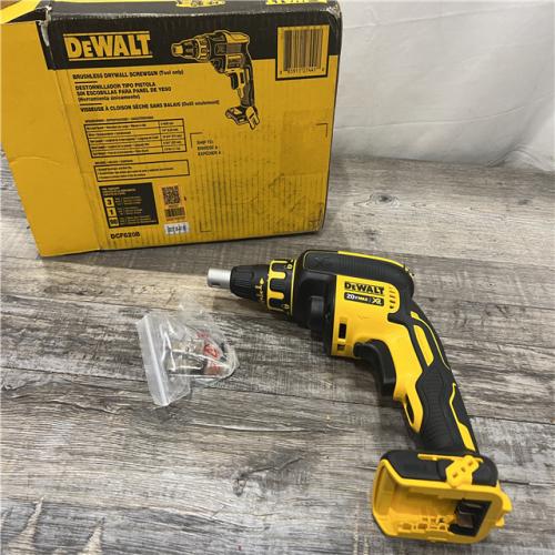 AS-IS DEWALT DCF620B 20V MAX XR Lithium-Ion Brushless Cordless Drywall Screwgun 4,400 RPM (Tool Only)