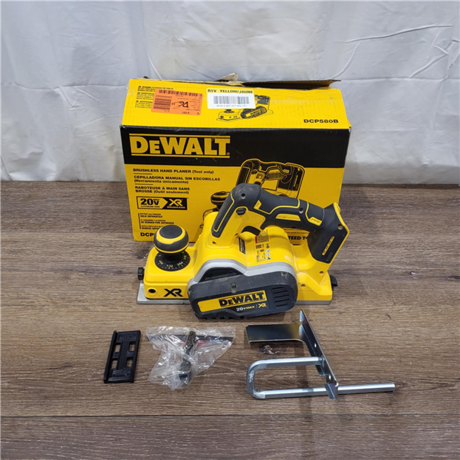 AS-IS DEWALT DCP580B 20V MAX Lithium Ion Brushless Planer