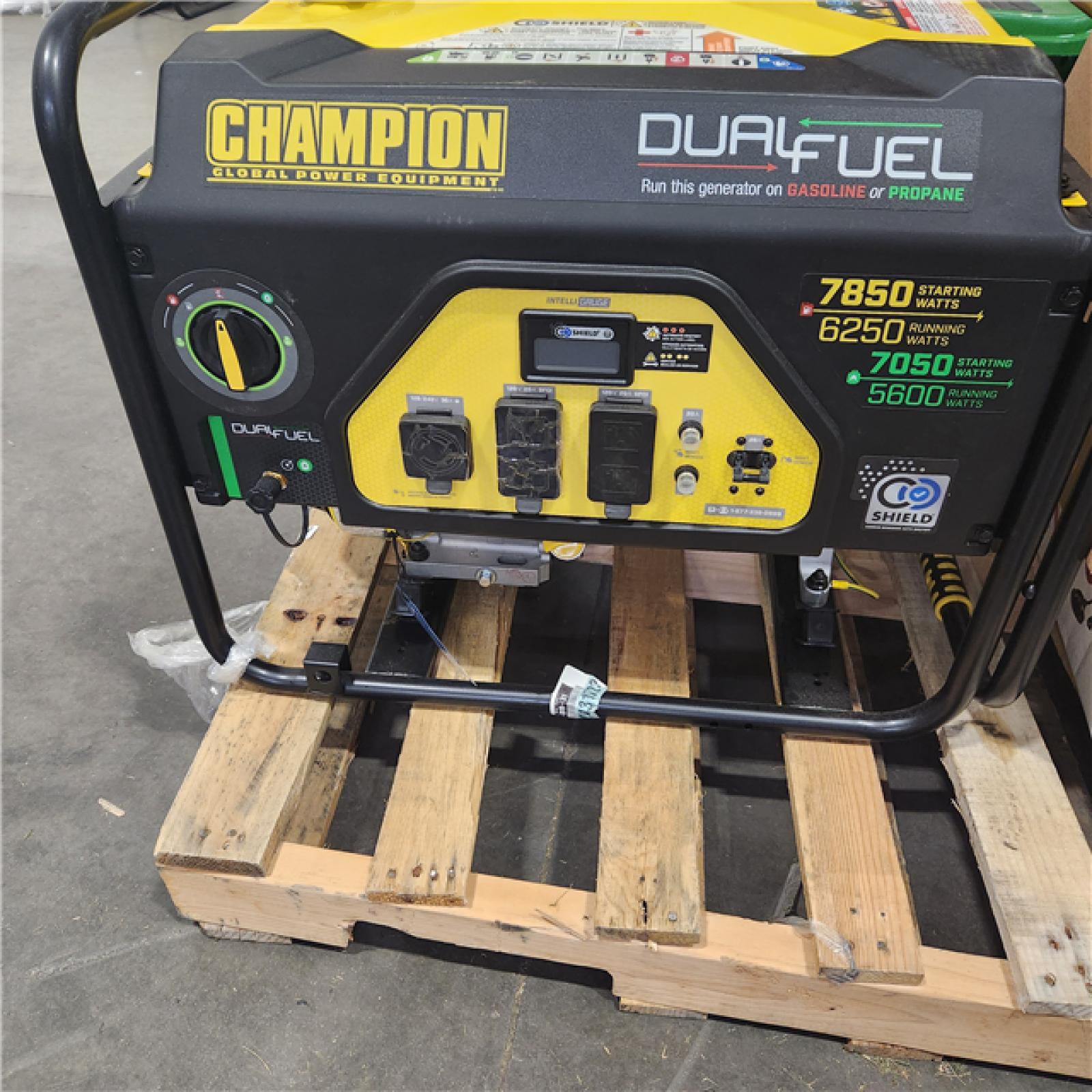 Dallas Location - As-Is Champion Power Equipment 7850/6250-Watt Gasoline Portable Generator