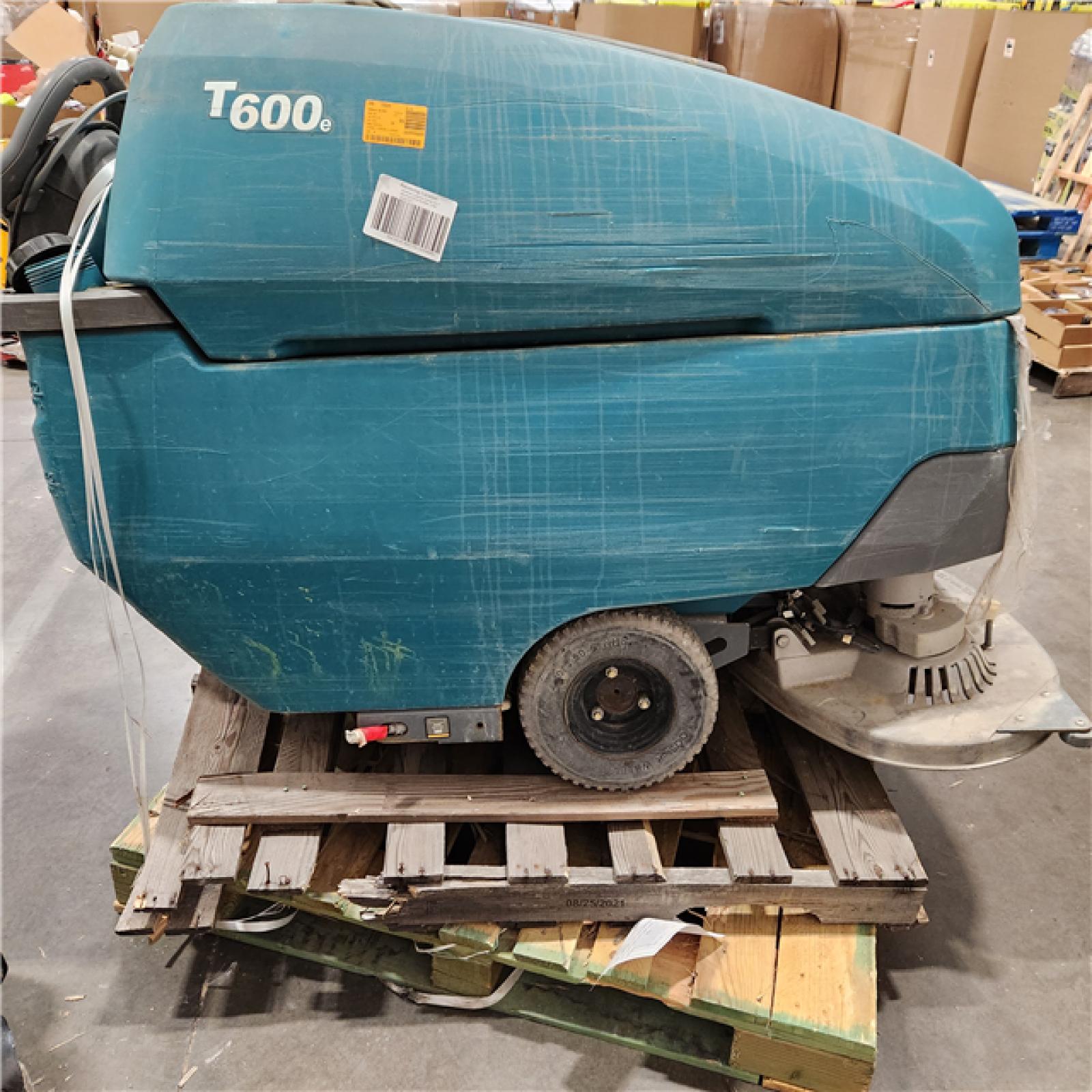 Dallas Location - As-Is Tennant T600E- Walk-Behind Scrubber