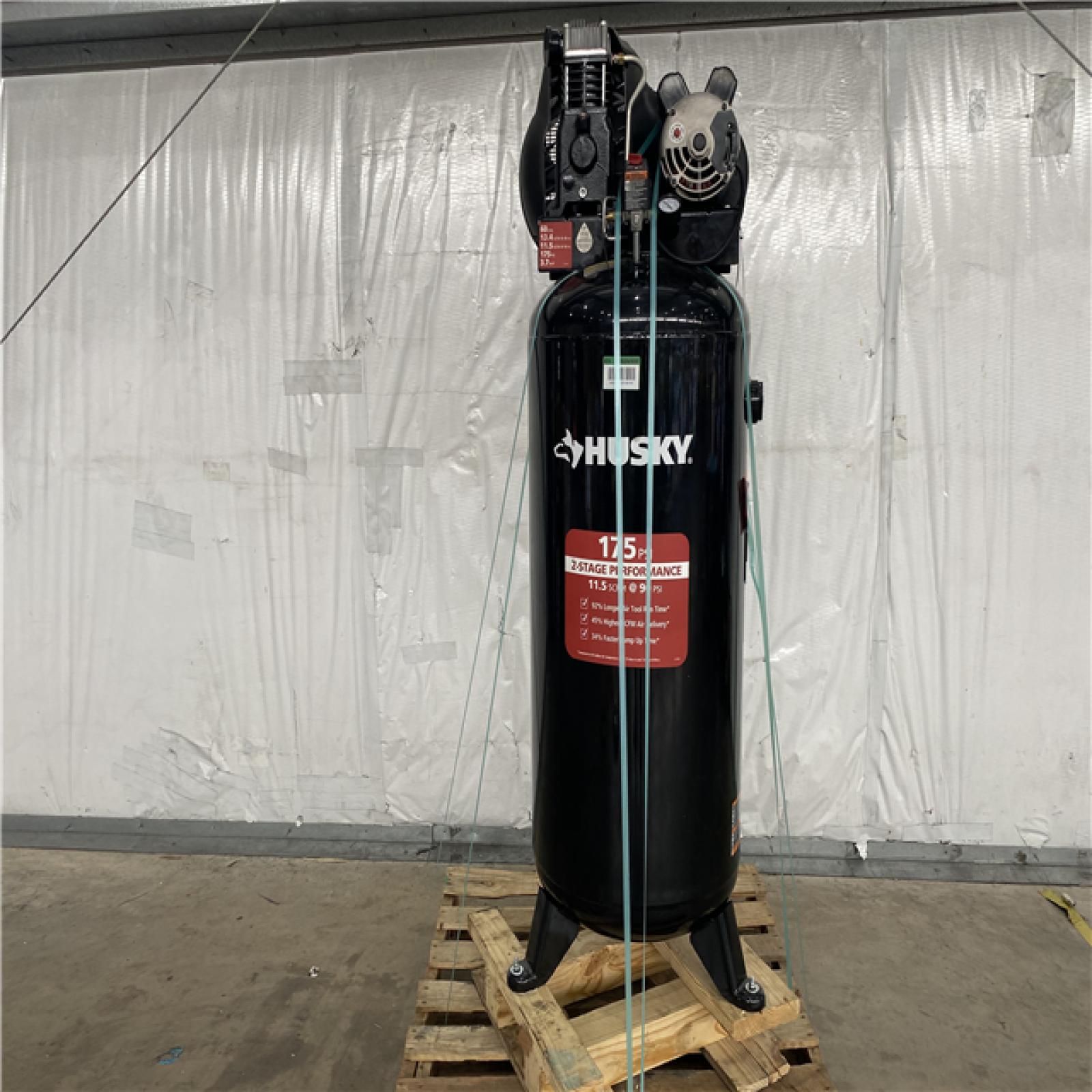 Houston Location AS-IS - 60Gal Husky Air Compressor