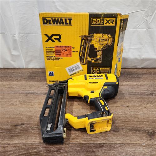 AS-IS 20V MAX XR 16-Gauge Lithium-Ion Cordless Finish Nailer (Tool Only)