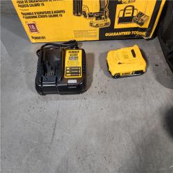 HOUSTON LOCATION - AS-IS DEWALT DCN681D1 20V 18Ga Stapler Kit