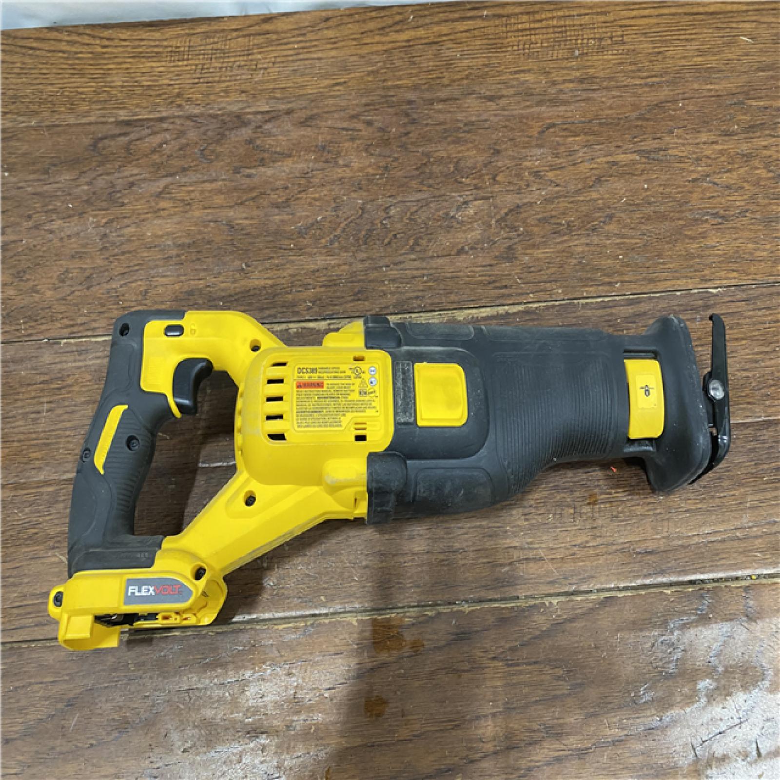 AS-IS DeWalt DCS389B FLEXVOLT 60V MAX Cordless Brushless Reciprocating Saw (Tool-Only)