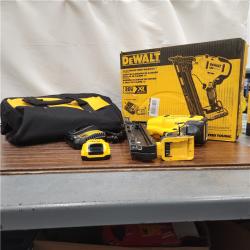 AS-IS DEWALT 20V MAX XR 15 Ga. Cordless 34 Deg Nailer 20 V