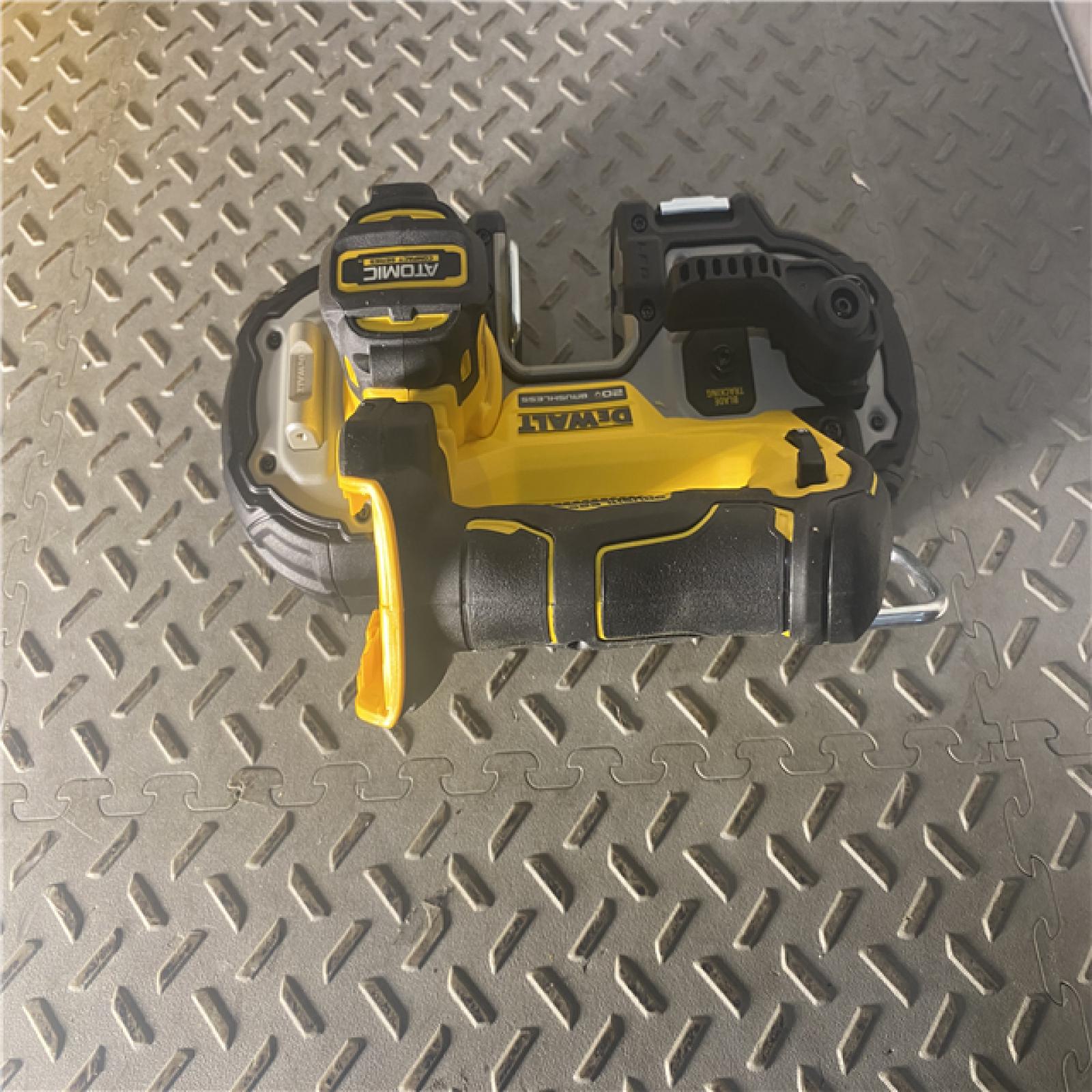 Houston location AS-IS Dewalt DCS377B 20V MAX ATOMIC Brushless Cordless 1-3/4  Compact Bandsaw