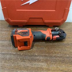 AS-ISM18 18V Lithium-Ion Cordless Short Throw Press Tool Kit with 3 PEX Crimp Jaws (2) 2.0 Ah Batteries and Charger